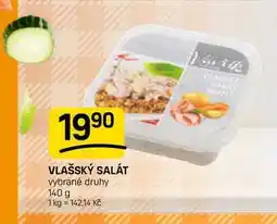 Flop VLAŠSKÝ SALÁT vybrané druhy nabídka