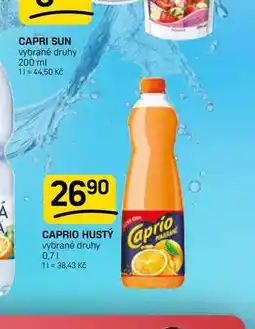 Flop CAPRIO HUSTÝ vybrané druhy nabídka