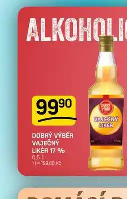 Flop DOBRÝ VÝBĚR VAJEČNÝ LIKÉR 17 % nabídka