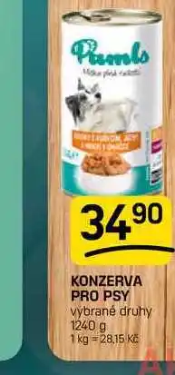 Flop KONZERVA PRO PSY vybrané druhy nabídka