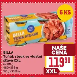 Billa BILLA Tuňák steak ve vlastní nabídka
