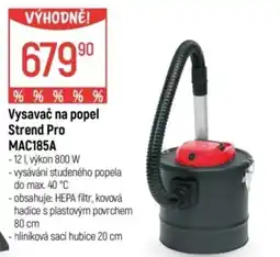 Globus Vysavač na popel Strend Pro MAC185A nabídka