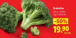 Lidl Brokolice nabídka