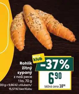 Billa Rohlík žitný sypaný nabídka