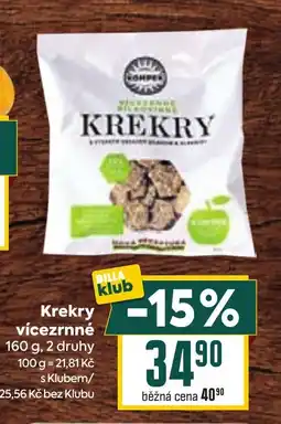 Billa Krekry vícezrnné nabídka