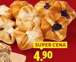 Lidl Tvarohový šáteček s ovocnou náplní nabídka