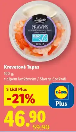Lidl Krevetové Tapas nabídka