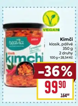 Billa Kimči nabídka