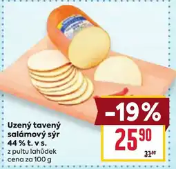 Billa Uzený tavený salámový sýr 44% t.v.s nabídka