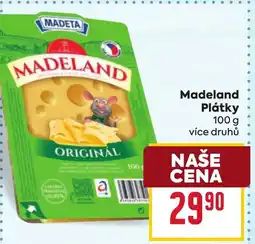 Billa MADETA Madeland Plátky nabídka