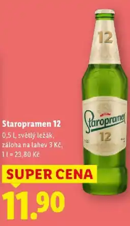 Lidl Staropramen 12 nabídka