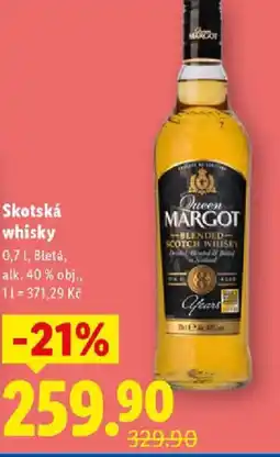 Lidl Skotská whisky nabídka