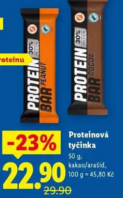 Lidl Proteinová tyčinka nabídka