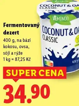 Lidl Fermentovaný dezert nabídka