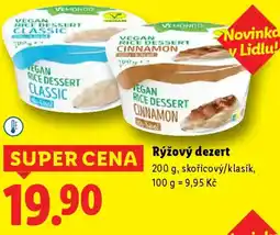 Lidl Rýžový dezert nabídka