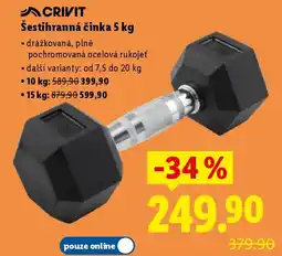 Lidl Šestihranná činka nabídka