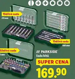 Lidl PARKSIDE Sada bitů nabídka