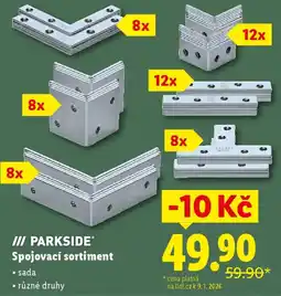 Lidl PARKSIDE Spojovací sortiment nabídka