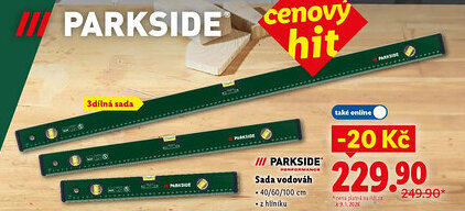 Lidl PARKSIDE Sada vodováh nabídka
