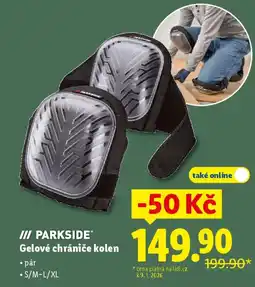 Lidl PARKSIDE Gelové chrániče kolen nabídka