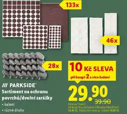 Lidl PARKSIDE Sortiment na ochranu povrchů/dveřní zarážky nabídka