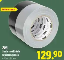Lidl 3M Sada textilních lepicích pásek nabídka