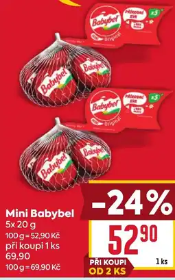 Billa Mini Babybel nabídka