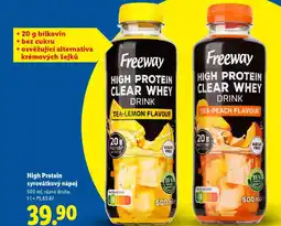 Lidl High Protein syrovátkový nápoj nabídka