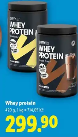 Lidl Whey protein nabídka