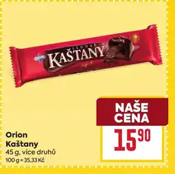 Billa Orion Kaštany nabídka