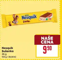 Billa Nesquik Sušenka nabídka