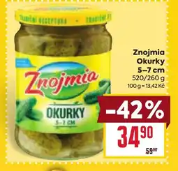 Billa Znojmia Okurky 5-7 cm nabídka