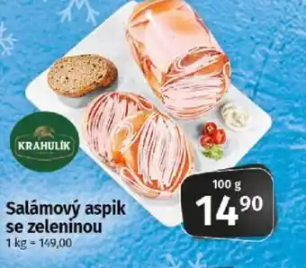 COOP TIP Salámový aspik se zeleninou nabídka