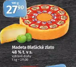COOP TIP Madeta Blaťácké zlato 48% t. vs. nabídka