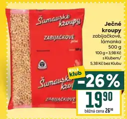 Billa Ječné kroupy nabídka