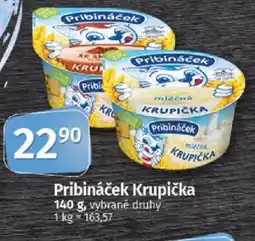 COOP TIP Pribináček Krupička nabídka