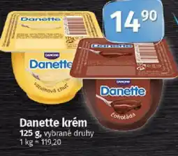 COOP TIP Danette krém nabídka