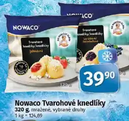 COOP TIP Nowaco Tvarohové knedlíky nabídka