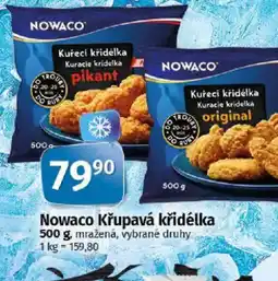 COOP TIP Nowaco Křupavá křidélka nabídka