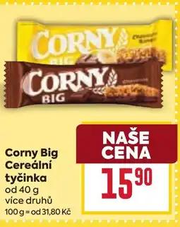 Billa Corny Big Cereální tyčinka nabídka