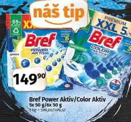 COOP TIP Bref Power Aktiv/Color Aktiv nabídka
