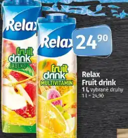 COOP TIP Relax Fruit drink nabídka