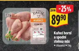 Albert Kuřecí horní a spodní stehna mix nabídka