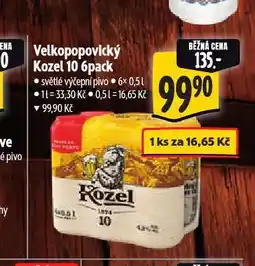 Albert Pivo velkopopovický kozel nabídka