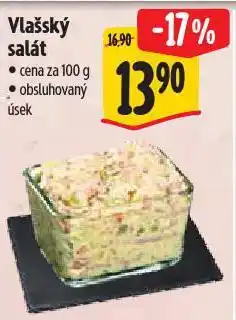 Albert Vlašský salát nabídka
