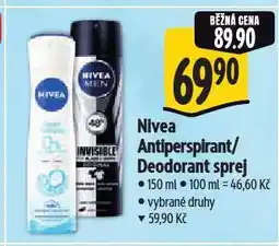 Albert Nivea antiperspirant nabídka
