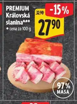Albert Královská slanina nabídka