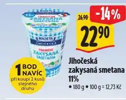 Albert Jihočeská zakysaná smetana nabídka