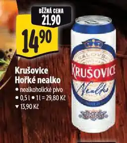 Albert Pivo krušovice nealko nabídka