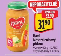 Albert Hami masozeleninový příkrm nabídka